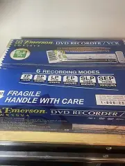 Emerson EWR20v4 DVD Recorder/ VCR New In Box