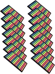 KAILIKETIY 15sheets Thin Note Strips Highlight Markers for Easy Reading Indexing and Notetaking for School Office and Home Use