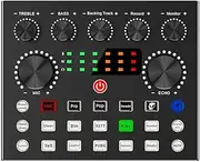 Ysyaxsyt Replacement V8S Live Sound Card Compatible with Multiple Live Streaming Platforms Abroad