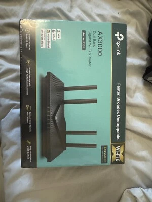 TP-LINK AX3000 Dual-Band Wi-Fi 6 Router