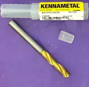 KENNAMETAL 5.7mm Carbide Coolant Fed Twist Drill B051F05700CPG KC7325Machinist