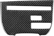 ATATNK RHD Car Central Console CD Panel Cover Trim Stickers Compatible for Nissan GTR R35 2008 2009 2010 2011 2012 2013 2014 2015 2016(Black)