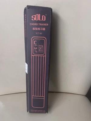 SOLO SCT-80 Guitar Chord Trainer with Screen, Metronome & Adjustable Tension (T)