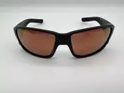 NEW Costa Del Mar TUNA ALLEY PRO Polarized Sunglasses Black / Gold Mirror Glass