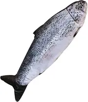 FONDOTIN Plush Fish Toy Electric Cat Toy Catnip Fish Stuffed Animal Enhance Cat's Playtime