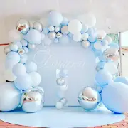 Macaron Blue Balloon Garland Kit Reusable Macaron Blue Balloon Arch Kit grjvI
