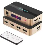 VENTION HDMI Switcher 5x1 with IR Remote Control