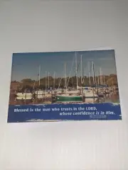 Hallmark DaySpring Nautical Birthday Card: Confidence In The Lord Jeremiah 17:7