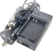 Single Mains/Car Battery Charger for Canon LP-E12, LC-E12, LC-E12C, LC-E12E EOS M M2 M10 M50 M100 Rebel SL1 100D Powershot SX70 HS KISS X7 Mirrorless Camera