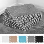 12pc Interlocking Foam Floor Puzzle Exercise Mat EVA Tiles Non-slip mat GYM Home
