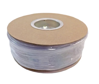 Burndy HSC100FR100 Heat Shrink Tubing 100 ft Roll Clear PVC Heat Shrink