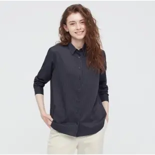 Uniqlo 嫘縈條紋上衣M