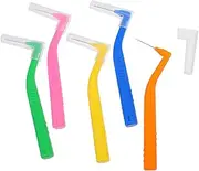 Beavorty Angled Interdental Brush Pcs Set Tooth Floss Brush Soft Bristles for Easy Cleaning
