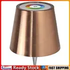 Wireless Bottle Lamp Rechargeable Warm Light & RGB LED Table Lamp (Rose Gold)
