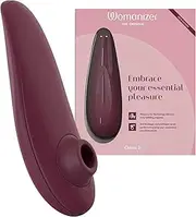 Womanizer Classic 2 Clitoral Sucking Toy - Clit Stimulator with 10 Suction Speeds - Waterproof Sucker Vibrator - Rechargeable Vibrating Adult Sex Toys for Women and Couples - Red