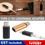 Compatible For Type C USB C Male Connector to For Apple 8 PIN Female Adapter NEW