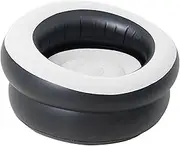 Inflatable Sofa Chair | Inflatable Sofa Seat Folding Lazy Sofa - Fast Blow Up Bean Bag, Inflatable Flocked Sofa Chairs for Beach, Sunbathing, Hiking