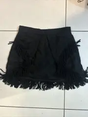 alice mccall eagles dare skort sz 8 black bnwt D62