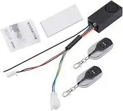 GLEAVI 1 Set Burglar Alarm Reminder Door Cars Systems Equipment Remote Brake Seat Ignition Volt Detector Auto Locks Keyless Gate Lock Car Decor Electric Car Alarm Black Plastic