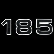 Ranger Boat Number Decal 7604653 | 5 x 1 1/2 Inch 2004 185