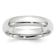 Solid 10K Yellow Gold White Gold 5mm Comfort Fit Men's/Women's Wedding Band Ring Size 8