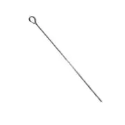 Thunder Group SLOK008 8" Stainless Steel Skewer w/ Oval Looped Handle - 1 Doz