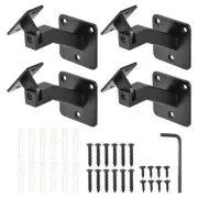 Swivel Hand Rail Brackets Adjustable Square Hand Rail Brackets 4 PCS
