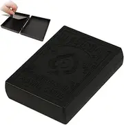 Magician Box - 3.82in, ABS, Black, Illusion, Poker, Recovery | Hidden Tear Restoration Trick Tool with Instant Repair Effect, Precision Magic Show Accessory for Party Entertainment Magicians Props