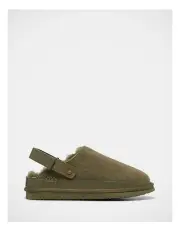 [Grosby] Arlo Mule Slippers in Olive