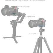 SmallRig Bottom Mount Plate for Sony Alpha 7C II / Alpha 7CR Silver