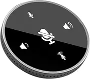 360°Omnidirectional Computer Conference Microphone Built-in Speaker Microphone with USB Type-C Cable for Computer Meeting Live Streaming Game Call Video Call Black Black One Size
