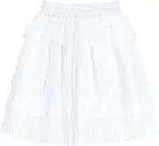 [Camilife] Baby Toddler Kids Girls Chiffon Cake Skirt Tiered Skirt in Medium Length Princess Skirt Medium Length Skirt with Elastic Waistband Lovely Fashion for 2-10 Years Old