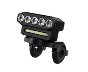 LED Bike Headlight LED Light Bar Bicycle Front Light Power Bank Type-C Charging Bicycle Accessories,Style