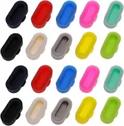 SING F LTD 20PCS Charger Port Silicone Dust Cover Compatible with Garmin Fenix 5/5S/5X/5S Plus/5 Plus/5X Plus Vivoactive 3/3 Music Vivosport Forerunner 945/24635 Apperunner