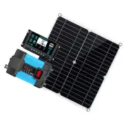 6000W 100A 110V/220V 300W Solar Panel Kit Solar Power Generator Home Grid SystlO