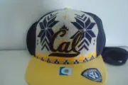 CAL CALIFORNIA BEARS STRAPBACK DEADSTOCK HAT CAP VINTAGE C1