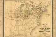 Poster, Many Sizes; Map Of Trade Transport To Atlantic Ocean 1853