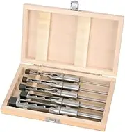 Draper 40406 5-Piece Hollow Square Mortice and Chisel Bit Set