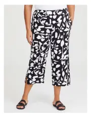 [Taking Shape] Natural Merida Abstract Pant in Print