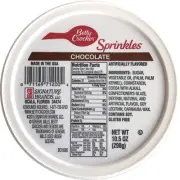 Betty Crocker Decor Topping Sprinkles Chocolate Sweet 10.5 oz (Pack of 12)