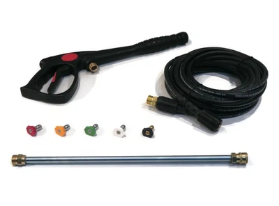 Pressure Washer Hose, Spray Gun, Wand & Tips Kit for MTM Hydro 10.0339, 100339