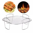 Air Fryer Baking Tray Rack Kitchen Grill Air Fryer Accessories Grill Holder