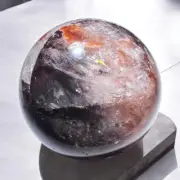 Fire Quartz Crystal Marble Sphere (3)