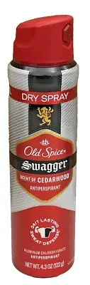 Old Spice Swagger Antiperspirant Dry Spray 4.3 oz