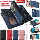 For Samsung A55 A15 A05S A14 A34 A54 A13 A52 A06 Case Leather Wallet Flip Cover