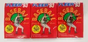 Three(3) 1993 Fleer Series 2 UNOPENED Baseball Card Wax Packs (JBC352)