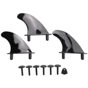 3Pcs Soft Top Surfboard Fins Sets for Softboard Paddle Board Surf Boards3039
