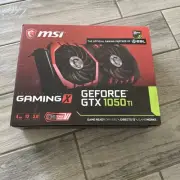 MSI GeForce GTX 1050 Ti Gaming X OC Dual-Fan 4GB Graphics Card - New
