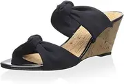 [Donald J Pliner] Women's Knotted Wedge Slide
