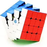 CuberSpeed Gan 460 M stickerless 4x4 Speed Cube Gans 4X4X4 Magnetic stickerless Cube